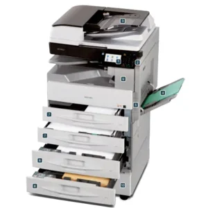 فتوکپی سیاه سفید ریکو آفیشیو 2501